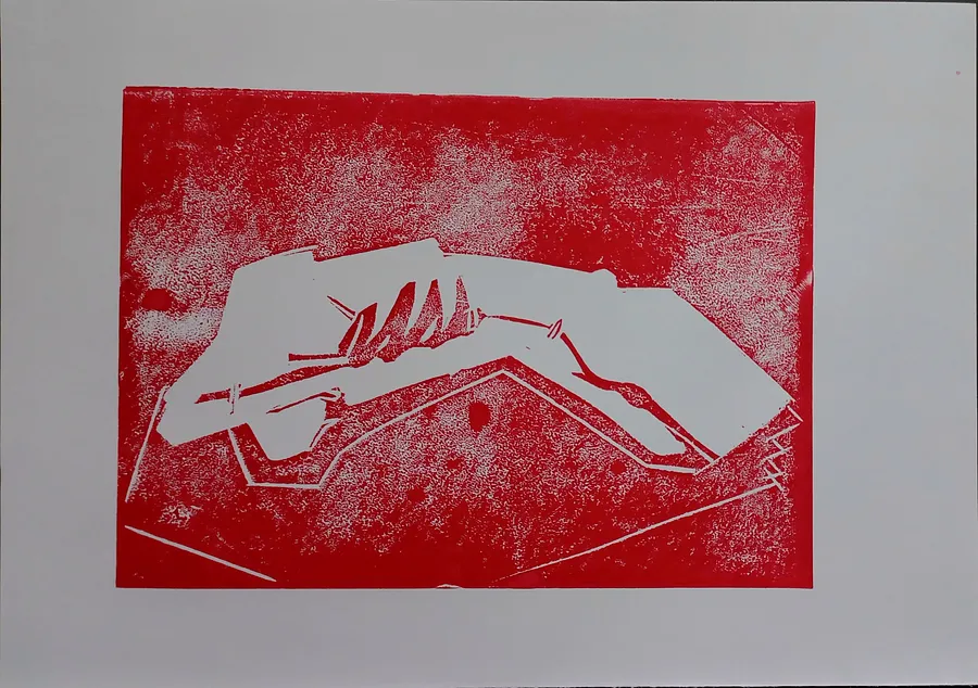 Зображення "Страх як пустота" від Вікторія Граб, розмір: 29*21, медіум: Графіка, місто: Львів Фото 1 з 2.