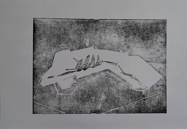 Зображення "Страх як пустота" від Вікторія Граб, розмір: 29*21, медіум: Графіка, місто: Львів Фото 2 з 2.