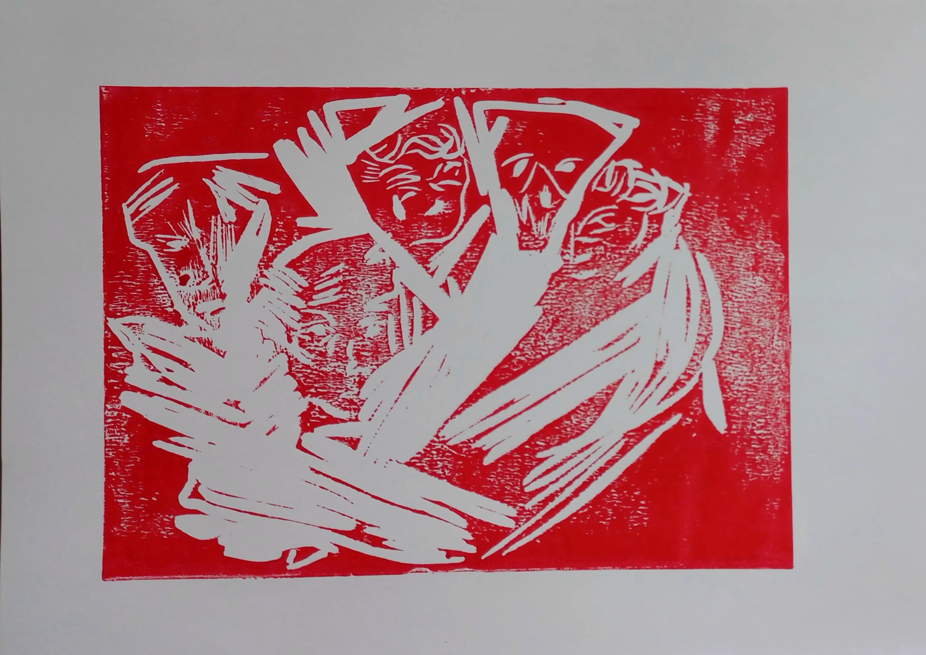 Зображення "Гнів. Байдужість. Насміх. Смерть. Наївність." від Вікторія Граб, розмір: 29*21, медіум: Графіка, місто: Львів Фото 2 з 2.